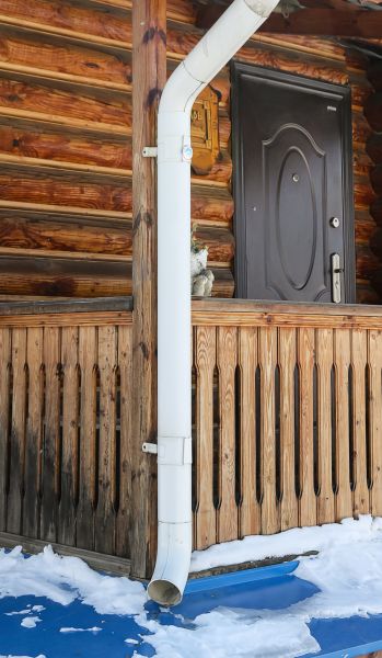 Cost of Porch Downspout Installation in Keller