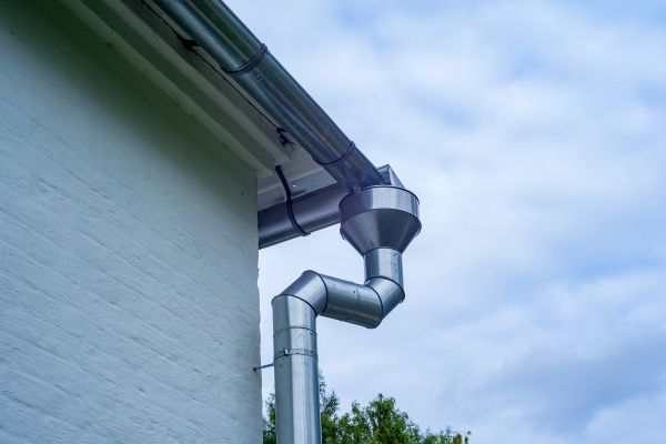 Cost of Metal Downspout Replacement in Keller
