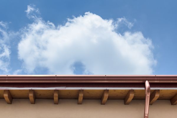 Cost of Copper Gutter Installation in Keller